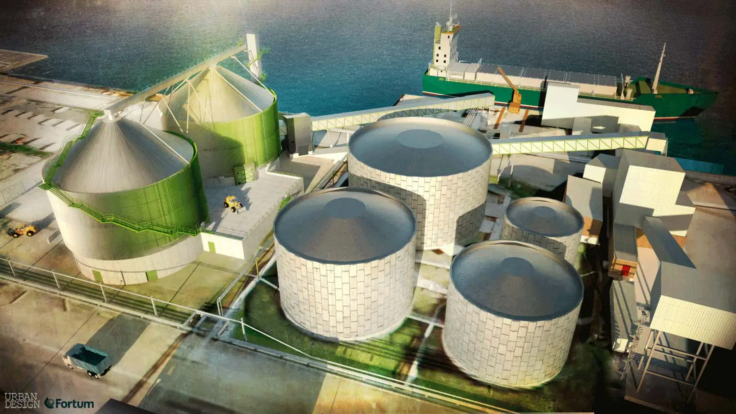 Silo för Biobränsle