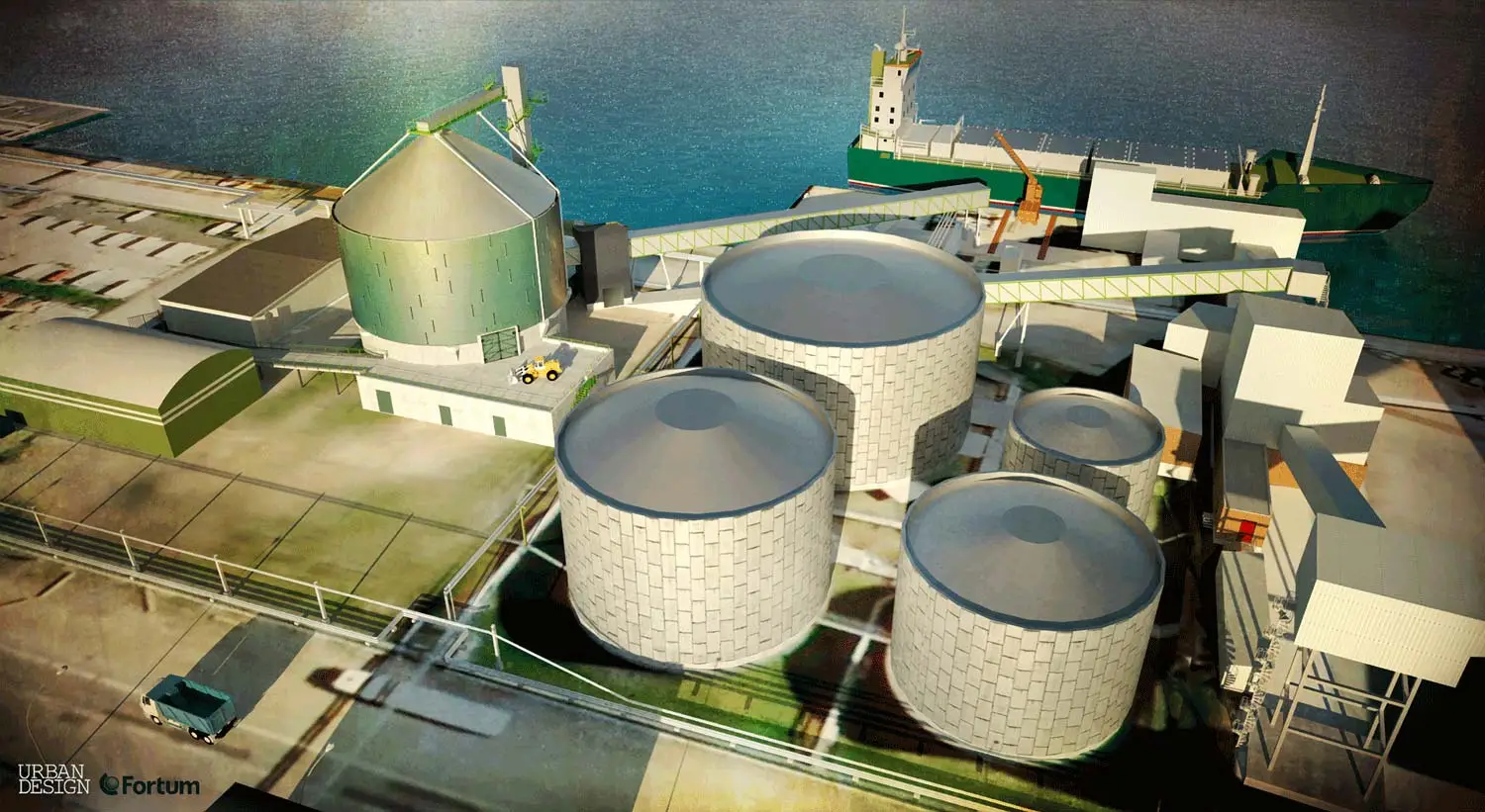 Silo för Biobränsle