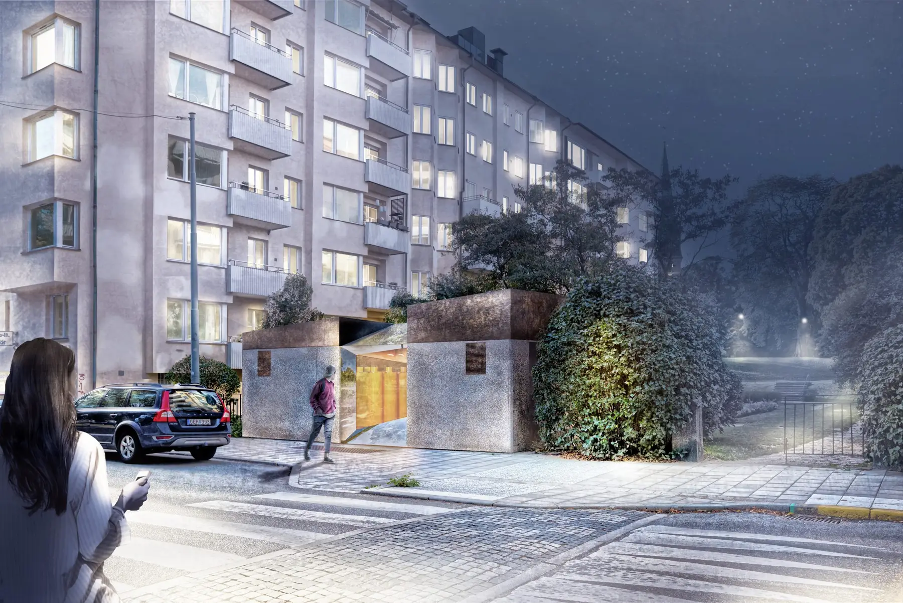 Visningsstation Fältprästen